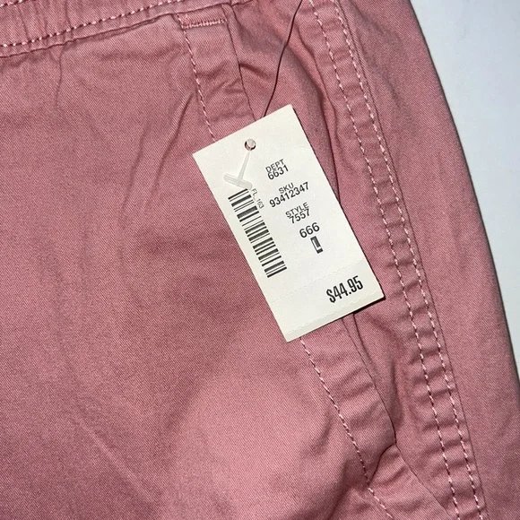 NWT Dark Pink Aeropostale Jogger Shorts Size L - Picture 2 of 6